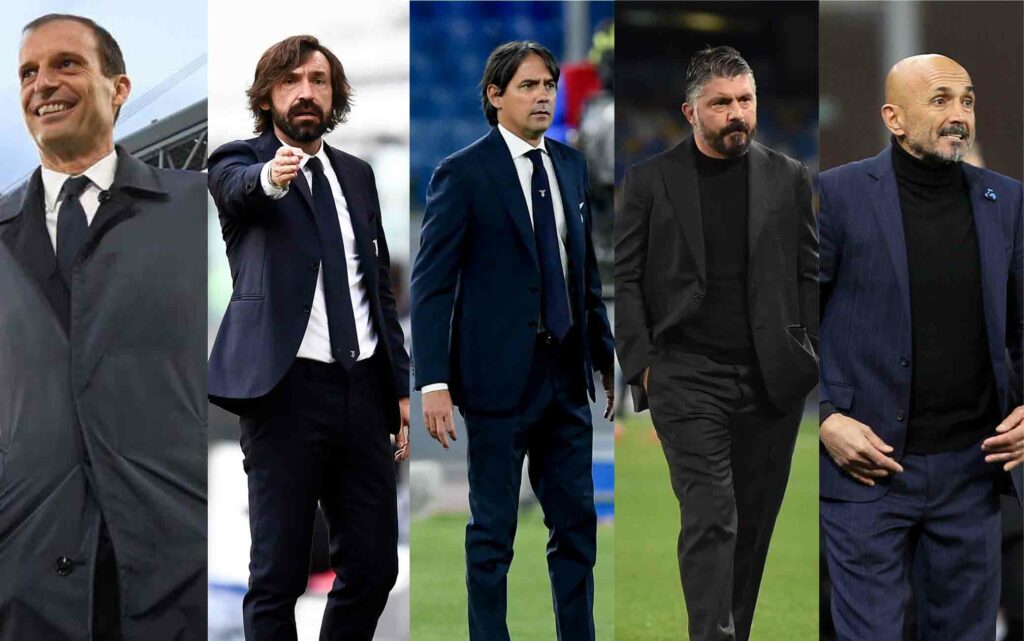 tutti gli allenatori della Serie A