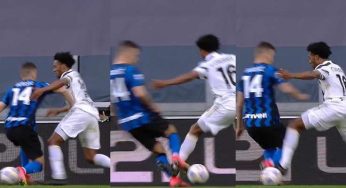 Juve-Inter, tuffo di Cuadrado e Calvarese fischia rigore. Vergogna senza fine