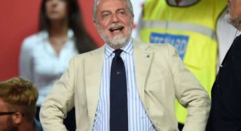 Il grido di battaglia di De Laurentiis, show negli spogliatoi con squadra e tecnico