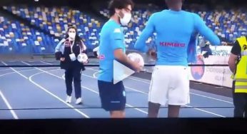 VIDEO – Osimhen nel cuore dei tifosi, bellissimo gesto a fine partita