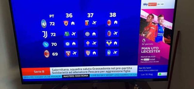 grafica sky champions juve