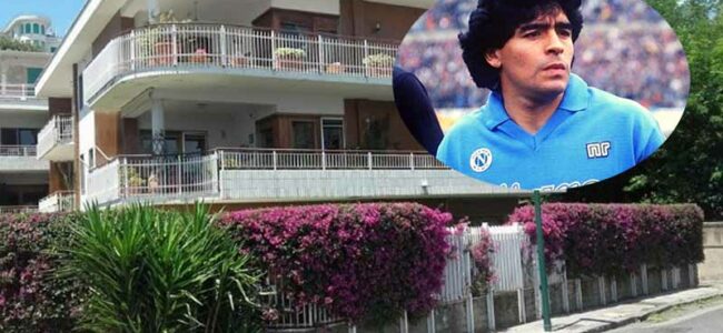 targa casa maradona napoli