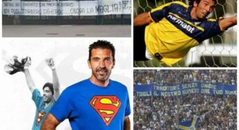 I tifosi del Parma contro Buffon: “Vent’anni fa ci avevi promesso che quella maglia di me…a non l’avresti mai indossata. Sarai sempre un piccolo uomo”