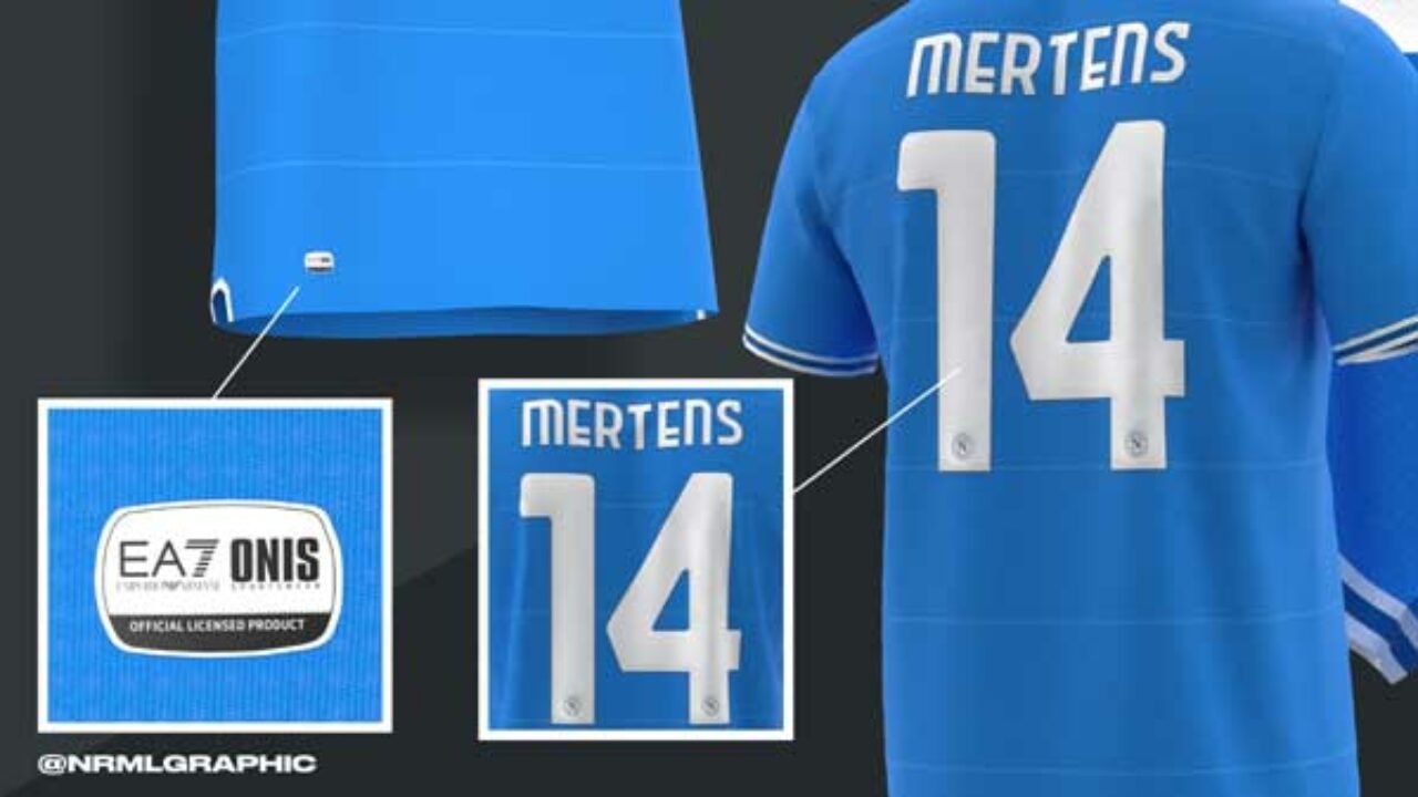 Maglia Napoli-Armani, sul web spuntano alcune immagini