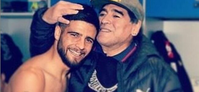 video maradona insigne