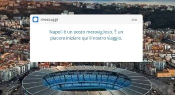 Bellissimo messaggio del Venezia per Napoli. Il post diventa uno spot per il calcio Italiano