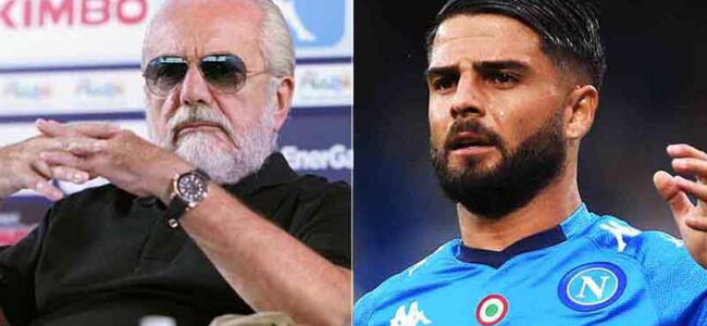 Insigne e De Laurentiis cercano l'accordo per il rinnovo