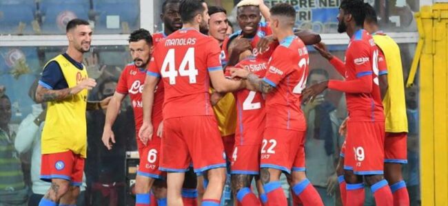 video gol sampdoria napoli