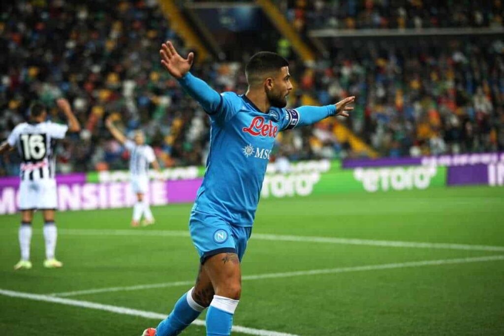Udinese-Napoli, Insigne: “Spalletti sta tirando fuori il meglio di noi