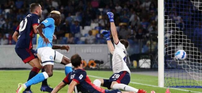 napoli cagliari commento cronaca