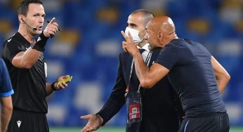 Moviola Napoli-Spartak Mosca: l’arbitro Kruzliak sbaglia tutto