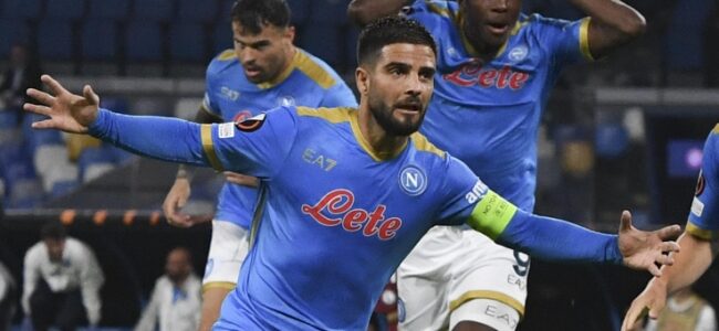 pagelle insigne napoli legia varsavia europa league