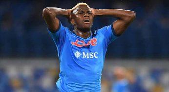 Osimhen salta la sfida con la Salernitana, guai per il Napoli