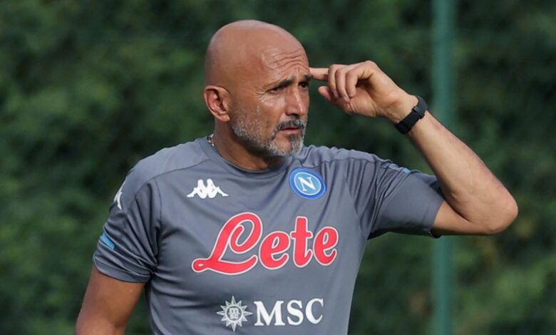 spalletti formazione napoli salernitana