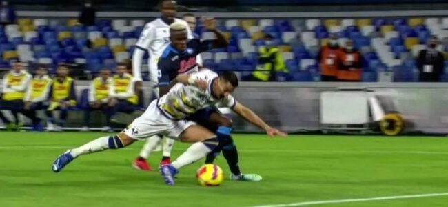 Rigore Napoli Verona