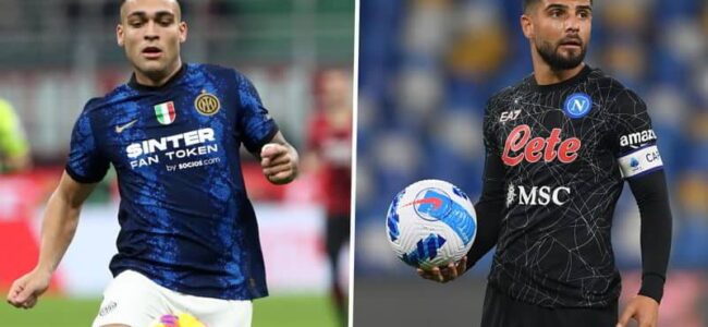 inter napoli formazioni