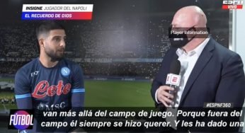 Insigne: “Maradona napoletano vero, ha difeso la città, si è messo contro tutti”