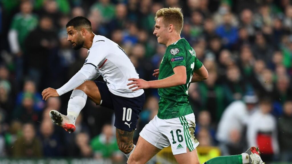 pagelle insigne italia irlanda del nord