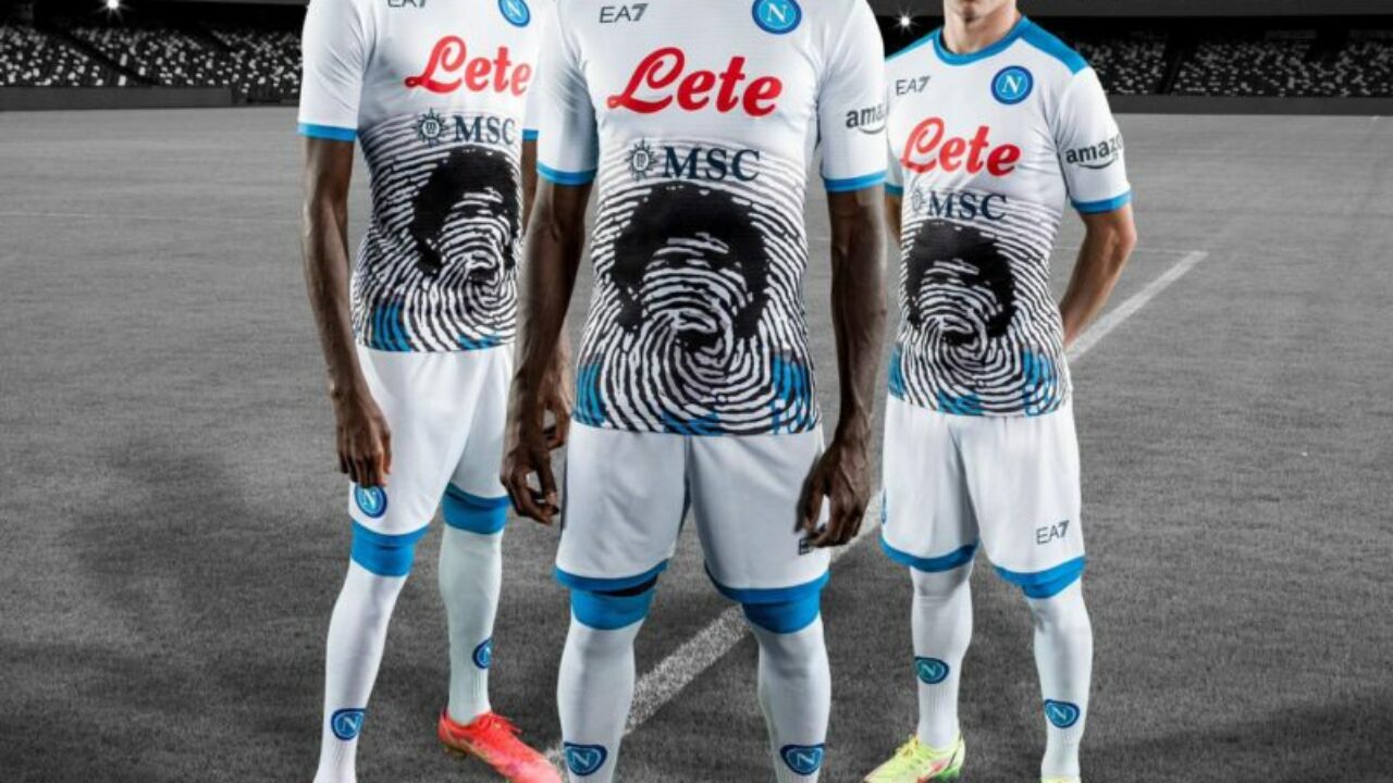 Inter-Napoli con il nuovo colore della maglia Maradona - FOTO