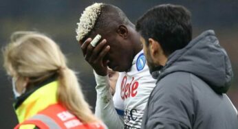 Osimhen aveva capito la gravità dell’infortunio, ecco il gesto per non spaventare la famiglia