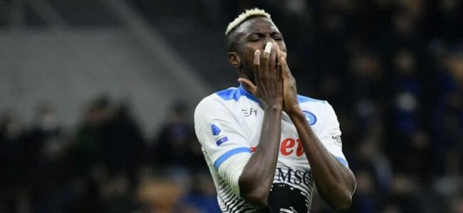 osimhen maschera milan