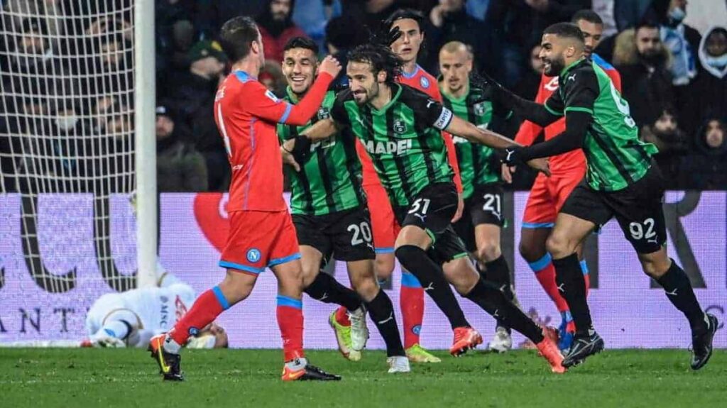 sassuolo napoli gol