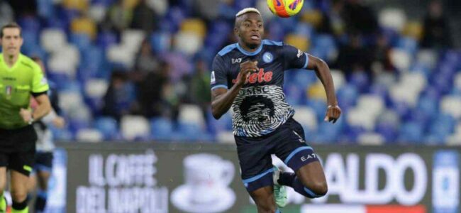 osimhen maschera protettiva