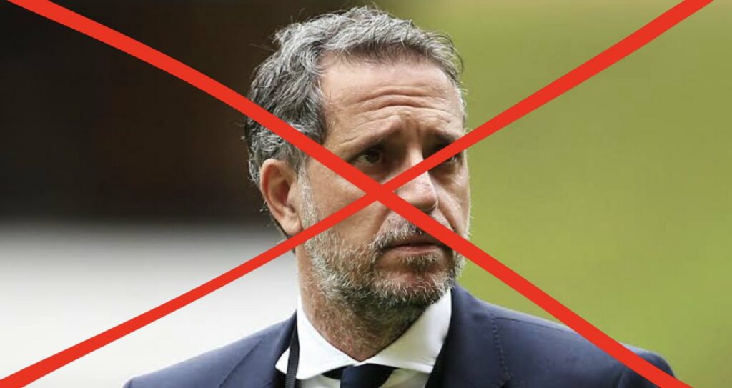 Tottenham i tifosi contro Paratici: “Aiuta la Juventus”