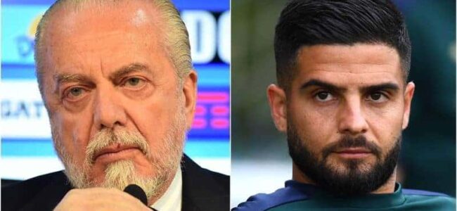 Insigne e De Laurentiis ai ferri corti, pronta la causa per l'ammutinamento