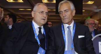 Serie A: lettera di sfiducia a Gravina, la mossa di Lotito