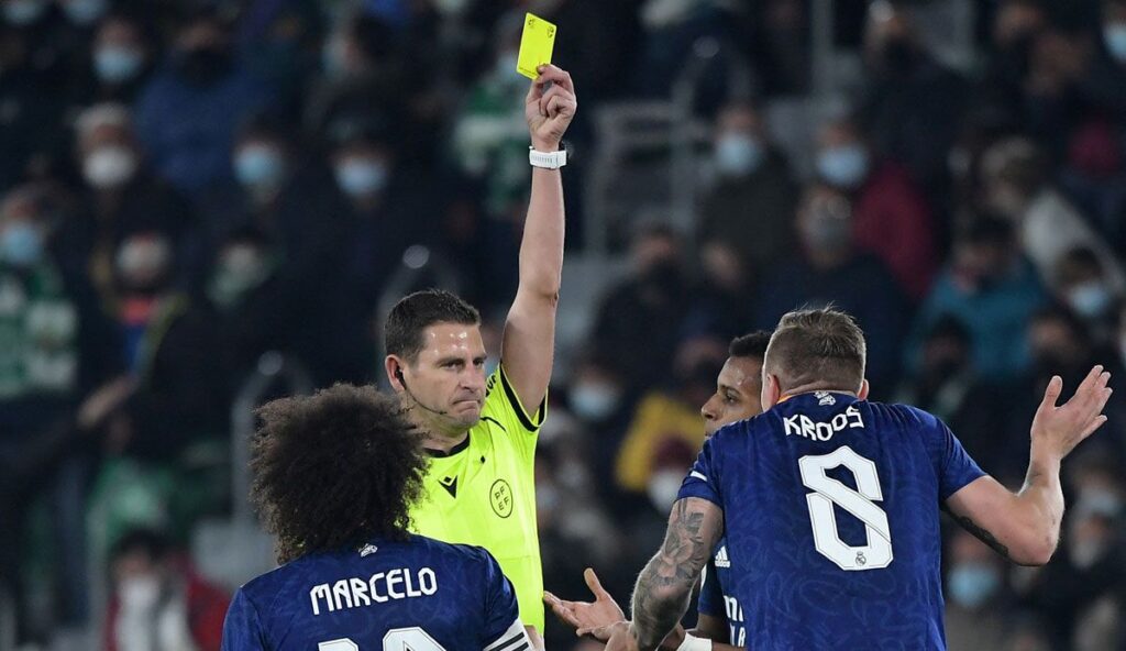 kroos ammonizione real madrid elche