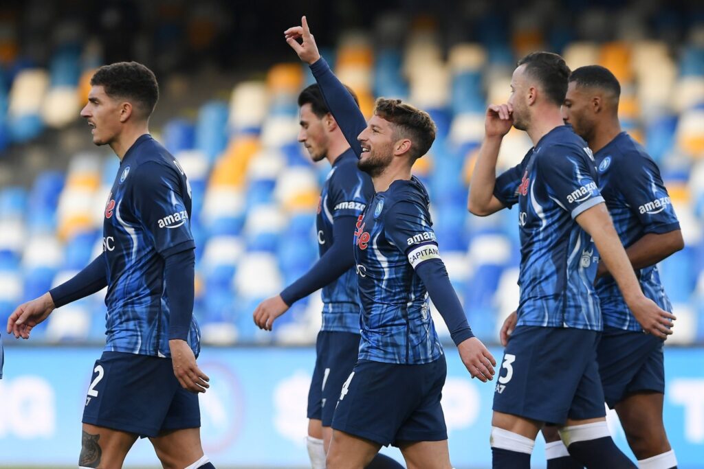 mertens insigne napoli salernitana