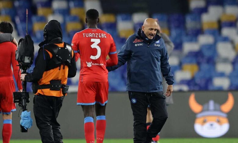 tuanzebe pagelle napoli fiorentina