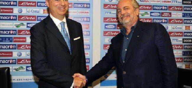 Fassone: "Napoli, da scudetto. De Laurentiis in motorino? vi racconto"