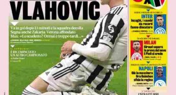 Gazzetta si mangia le mani: “Juve prima se…”