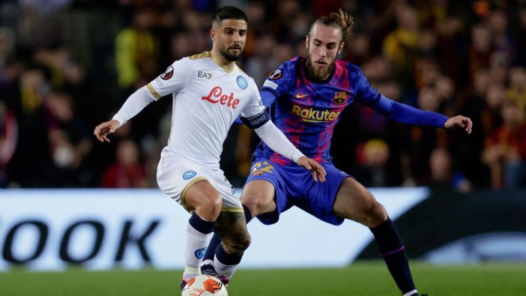 pagelle insigne barcellona napoli