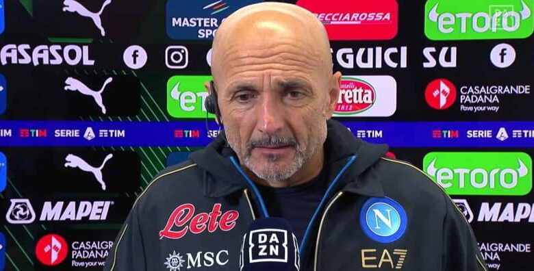 Napoli- Milan, Spalletti: "Se non sai reggere le pressioni non vinci"