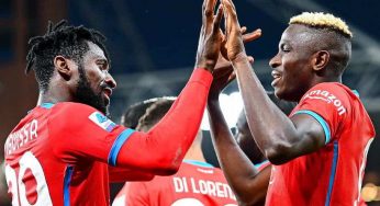 Osimhen indemoniato due record di gol in Napoli-Udinese