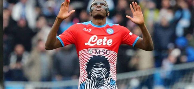 Napoli, Osimhen firma un record storico