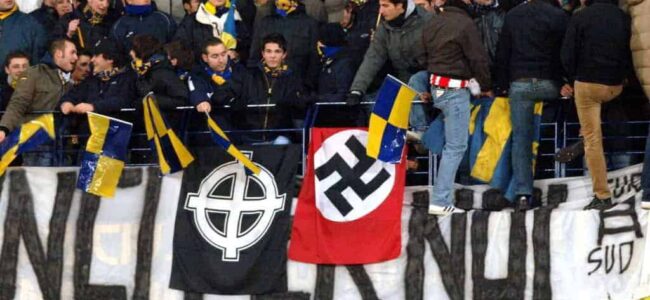 striscione verona razzismo