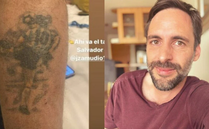 giornalisti salvati dal tatuaggio di maradona