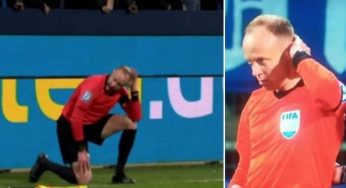 Assurdo Bundesliga, boccale di birra lanciato in testa al guardalinee: gara sospesa -VIDEO