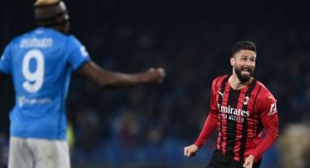 Napoli-Milan 0-1: Giroud firma il colpo al Maradona. Azzurri troppo confusionari, sfuma il sogno scudetto?