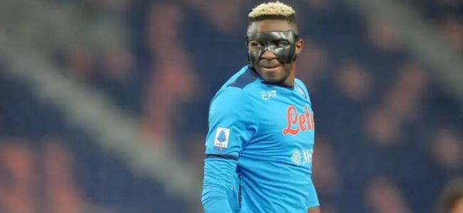 Napoli, Osimhen guarito. Il chirurgo: " Ecco cosa farà con la mascherina"