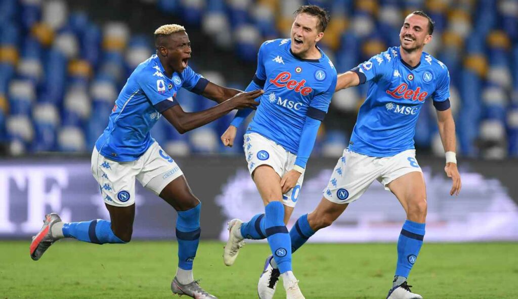 napoli udinese zielinski fabian ruiz