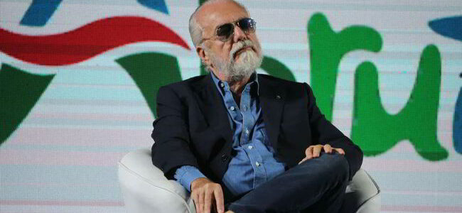 De Laurentiis cede il Bari, informato il sindaco Decaro. Spalletti rest