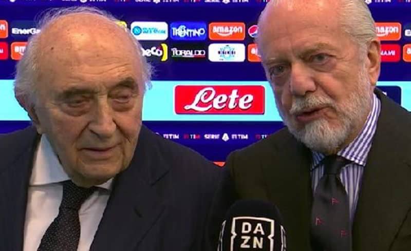 Ferlaino: "De Laurentiis bada solo ai conti" poi scoppia in lacrime "Quando vincemmo la Coppa UEFA..."