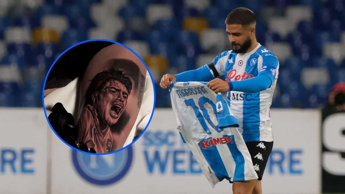 Insigne: "Sono tifoso del Napoli ho Maradona tatuato sulla pelle"