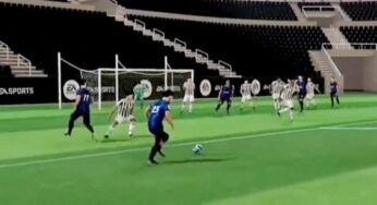 Juve-Inter Coppa Italia: la virtual recreation sembra il commodore 64