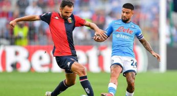 Tutto su Napoli-Genoa: formazioni ufficiali, confermato il tridente, il Maradona tutto per Inisgne